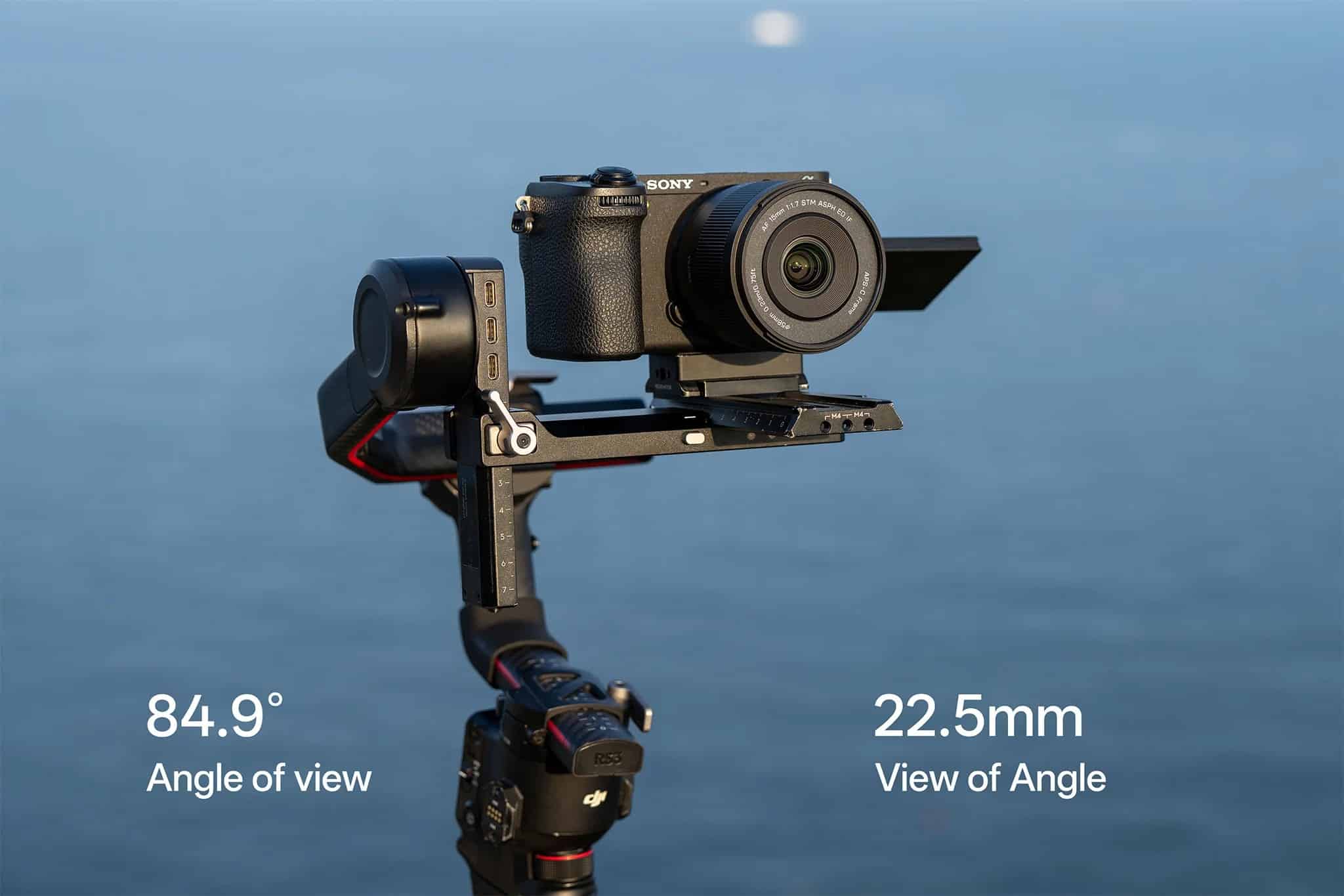 Viltrox AF 15mm f/1.7 Air For Sony E sở hữu góc nhìn siêu rộng 84,9°, tương đương tiêu cự 22,5mm trên định dạng full-frame