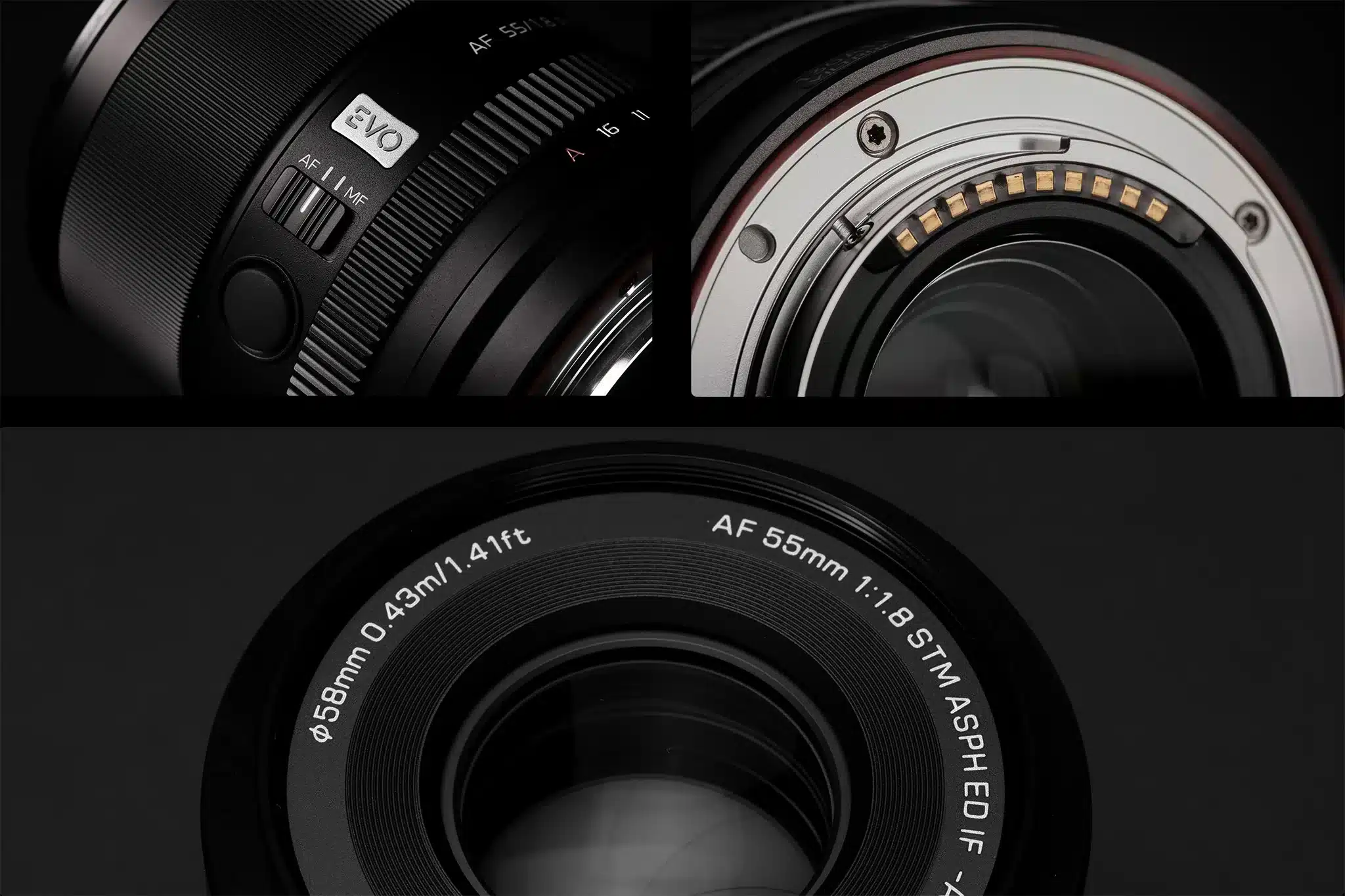 Viltrox 55mm f/1.8 EVO hỗ trợ filter 58mm phổ biến, giúp người dùng dễ dàng mở rộng phụ kiện như ND, CPL