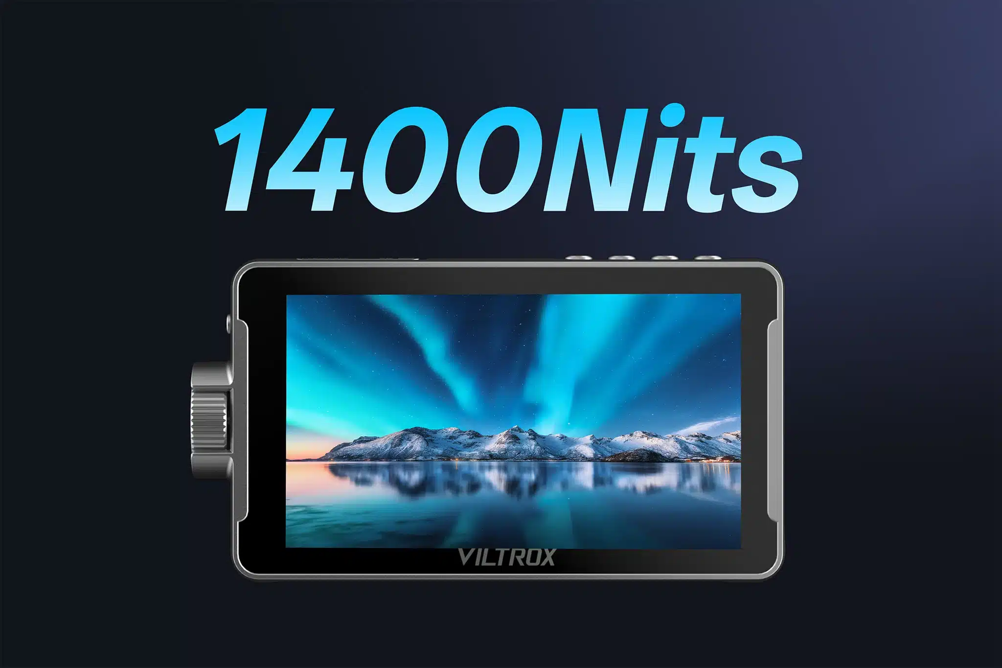 Viltrox DC-550 PRO II sở hữu màn hình IPS Full HD 5.5 inch với độ sáng lên tới 1400 nits, cho khả năng hiển thị rõ ràng ngay cả khi quay dưới ánh sáng mặt trời mạnh