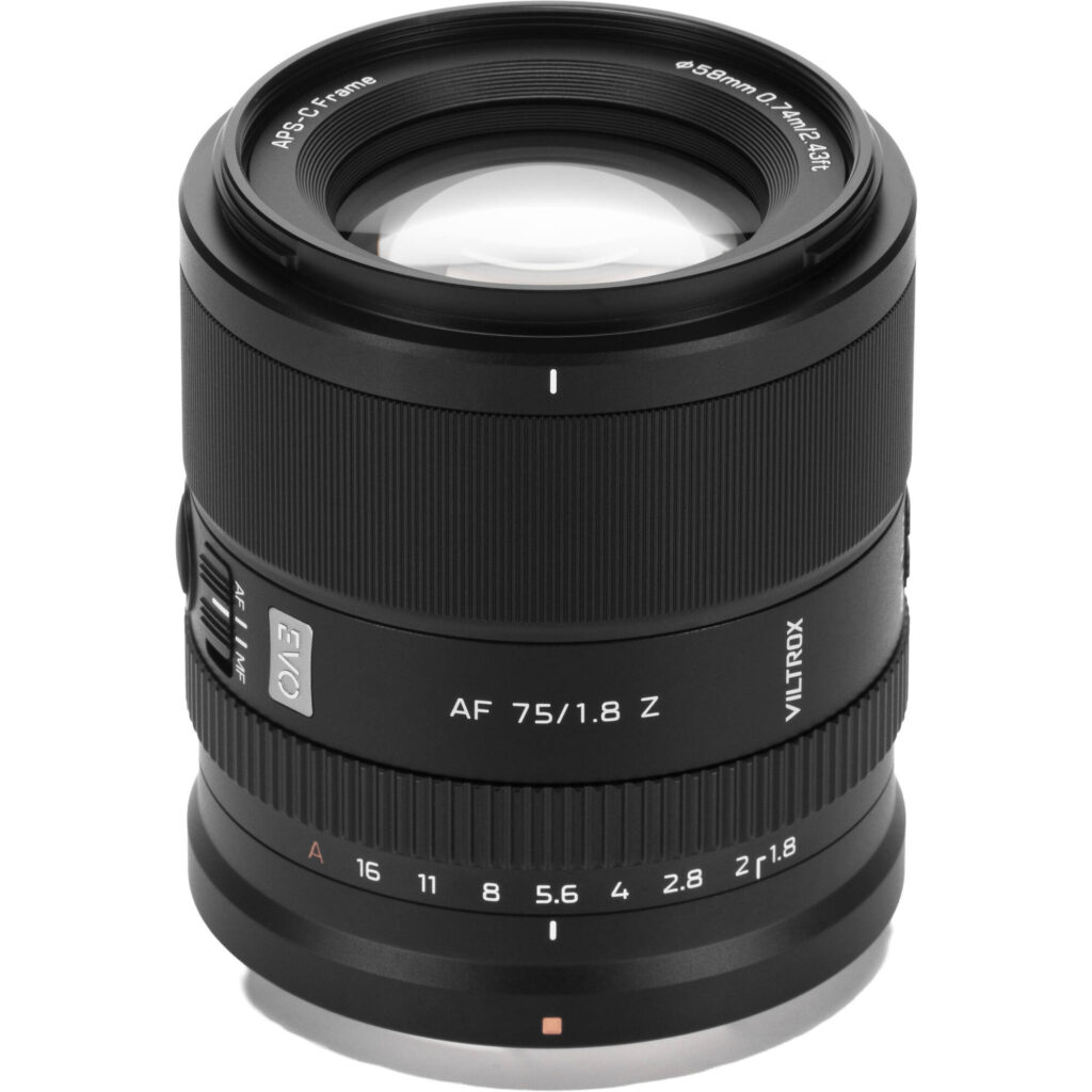 Viltrox AF 75mm f/1.8 EVO Z