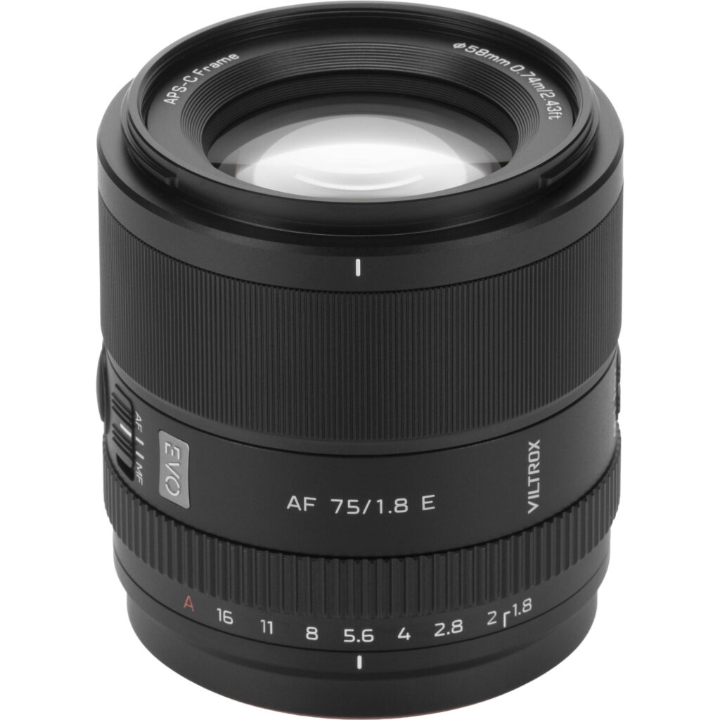 Viltrox AF 75mm f/1.8 EVO E