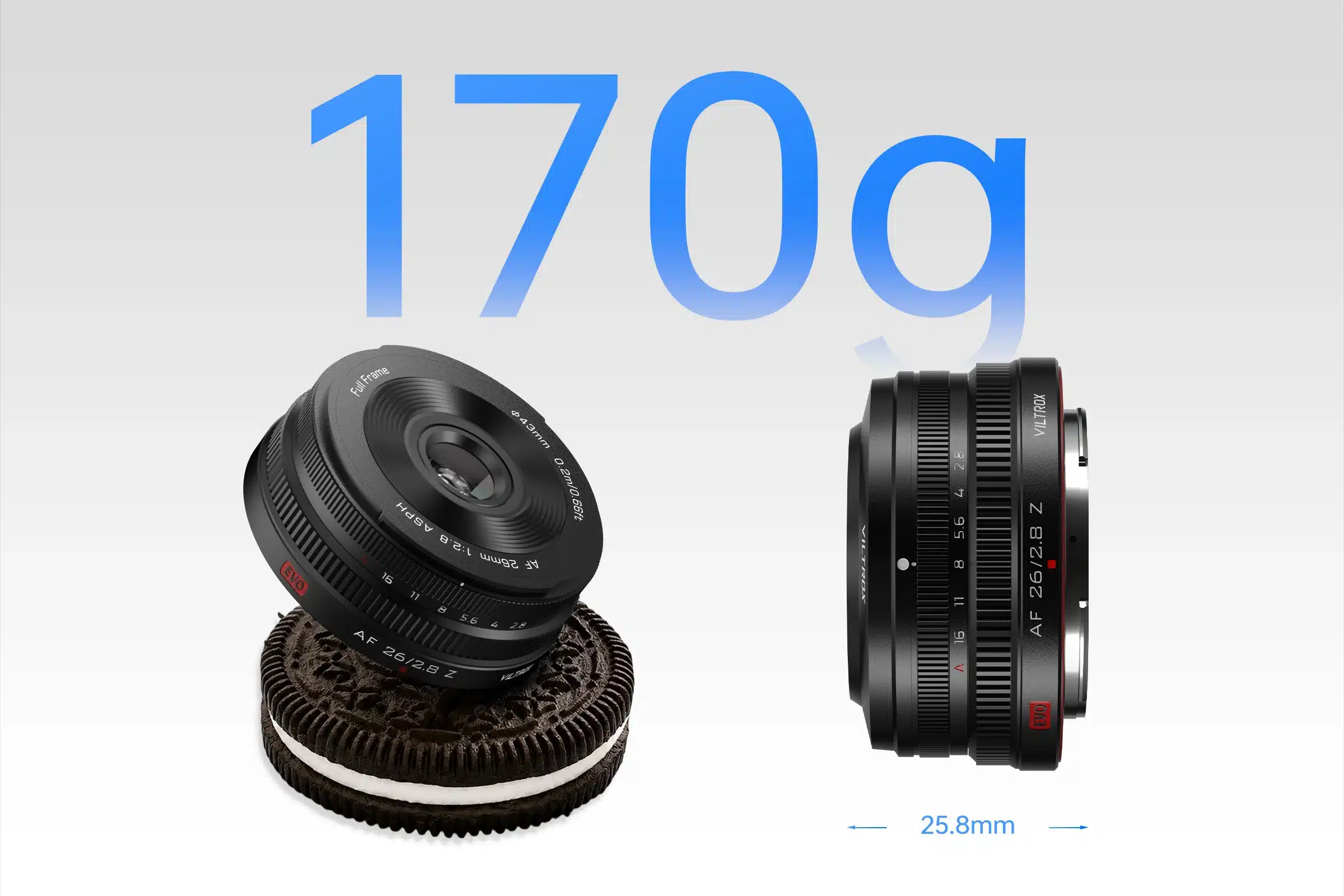 Viltrox 26mm f/2.8 EVO For Nikon Z được phát triển theo triết lý "nhỏ gọn nhưng mạnh mẽ"
