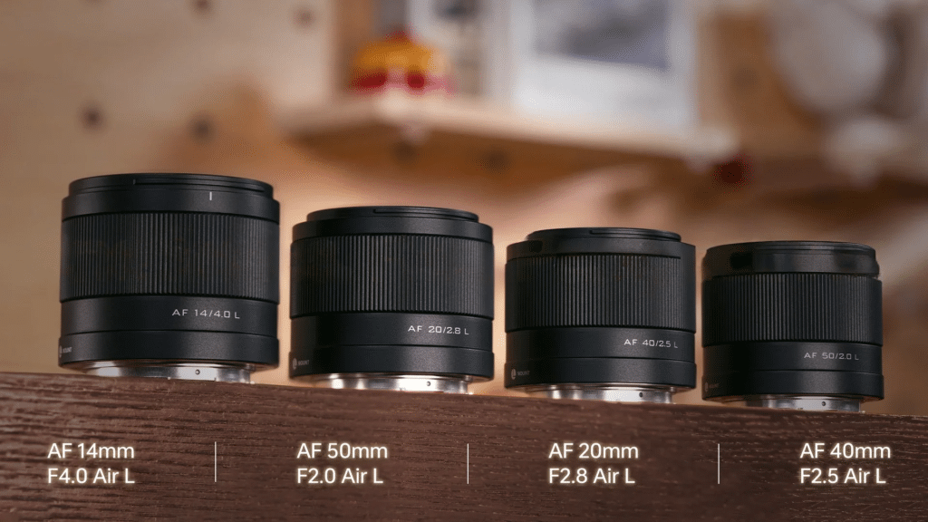 Ra mắt 4 ống kính Viltrox Air L-Mount