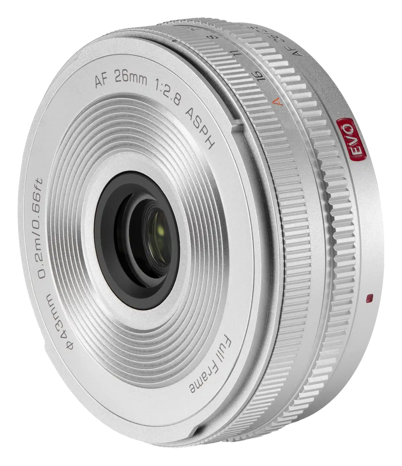 Viltrox AF 26mm F2.8 EVO FE ra mắt 2 màu mới Mist Silver và Graphite Gray