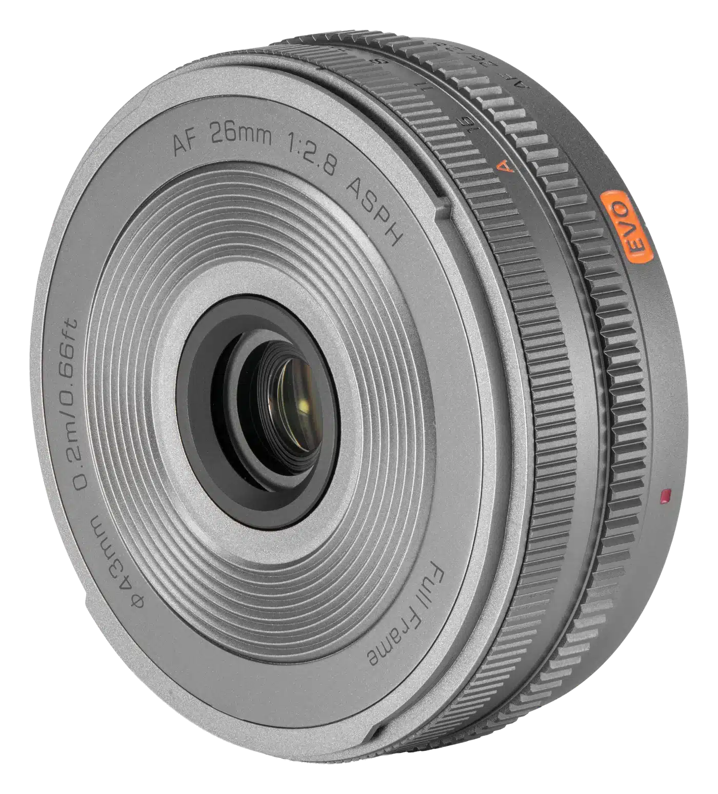 Viltrox AF 26mm F2.8 EVO FE ra mắt 2 màu mới Mist Silver và Graphite Gray